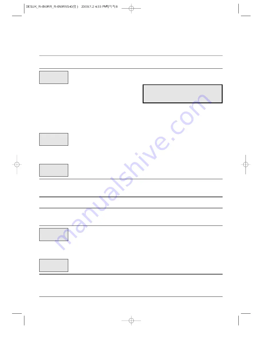 Daewoo KOR-6N9RR Operating	 Instruction Download Page 10