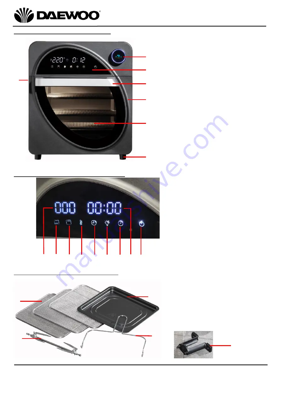 Daewoo SDA2519 Скачать руководство пользователя страница 8