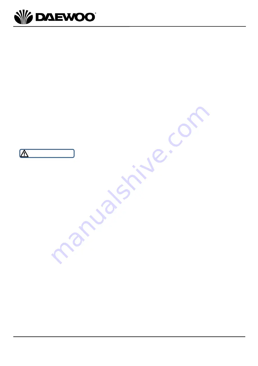 Daewoo SDA2625 User Manual Download Page 5