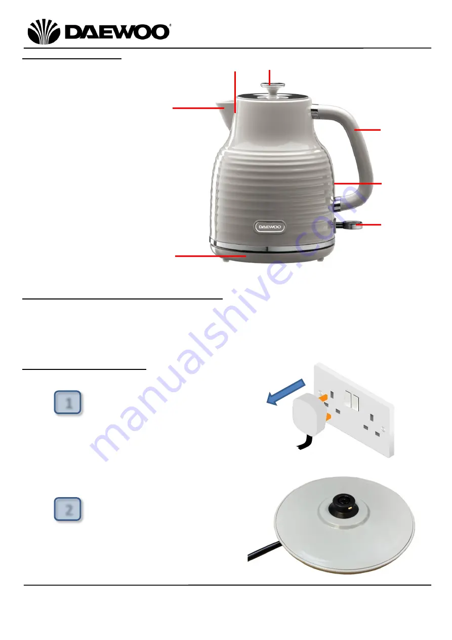 Daewoo sienna SDA2482 User Manual Download Page 6