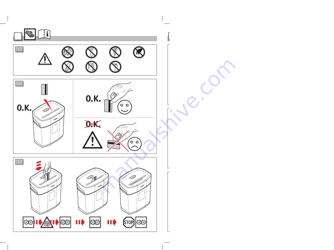 Dahle PaperSAFE PS 100 Instructions Manual Download Page 64