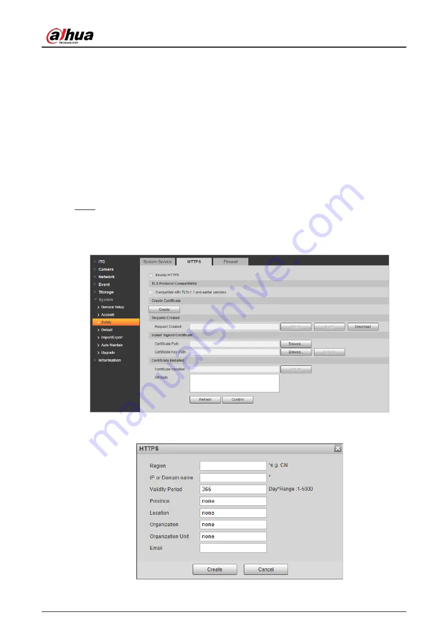 Dahua Technology DHI-ITC237-PW6M-LZF1050 User Manual Download Page 84