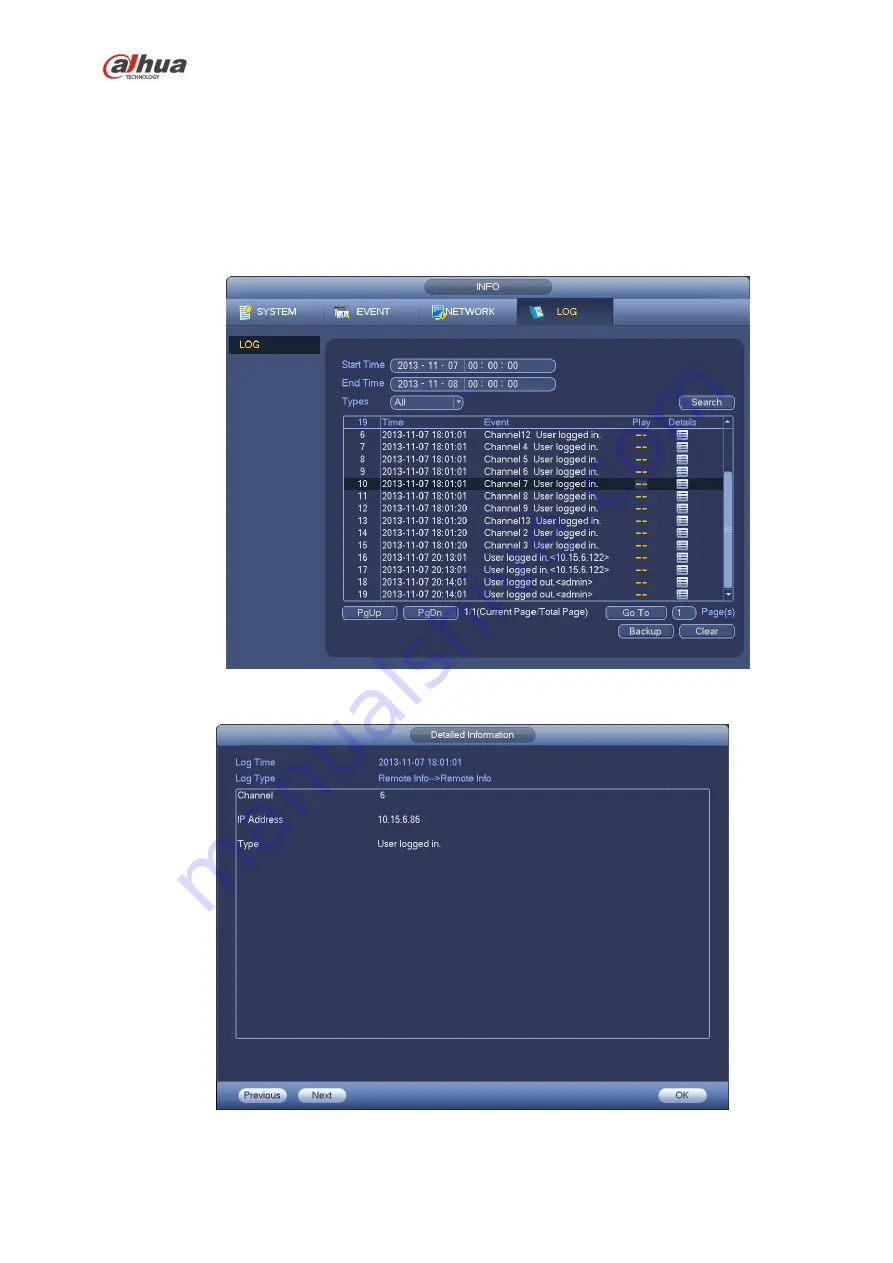 Dahua 41HS-W-S2 Series User Manual Download Page 305