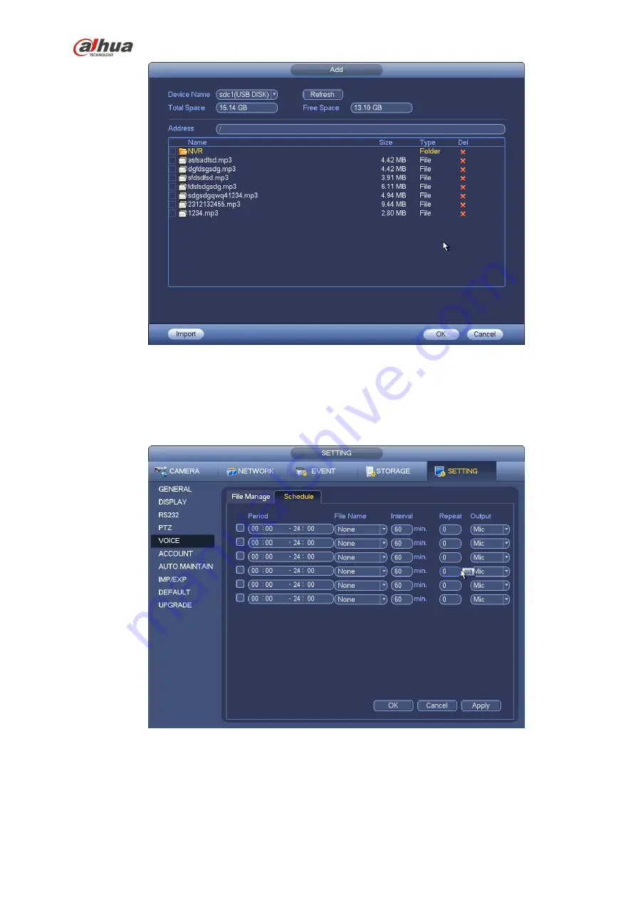 Dahua 41HS-W-S2 Series User Manual Download Page 307