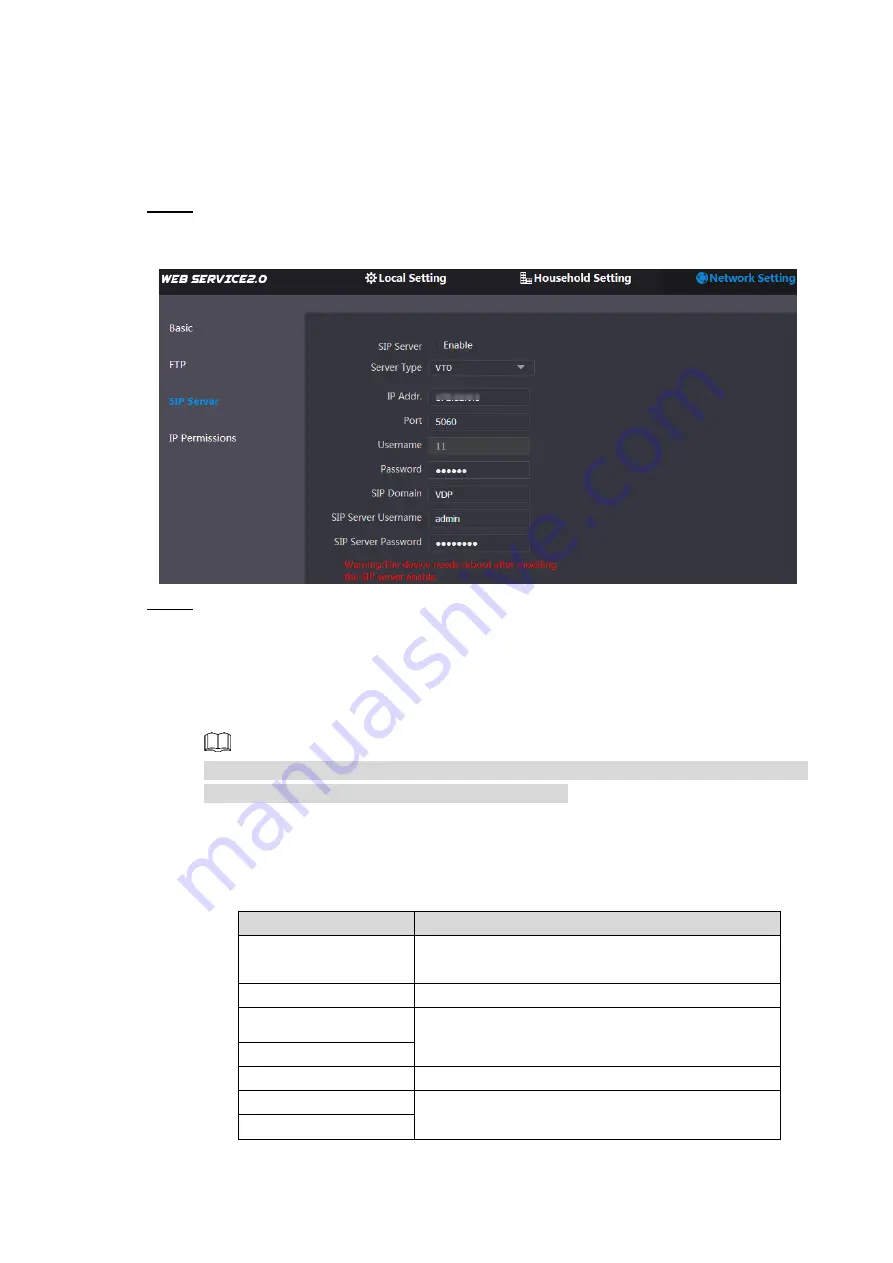 Dahua VTO Quick Start Manual Download Page 32