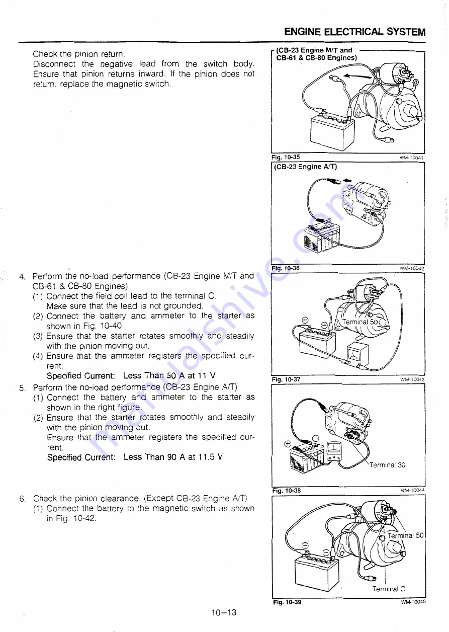 Daihatsu CB Series Manual Download Page 221