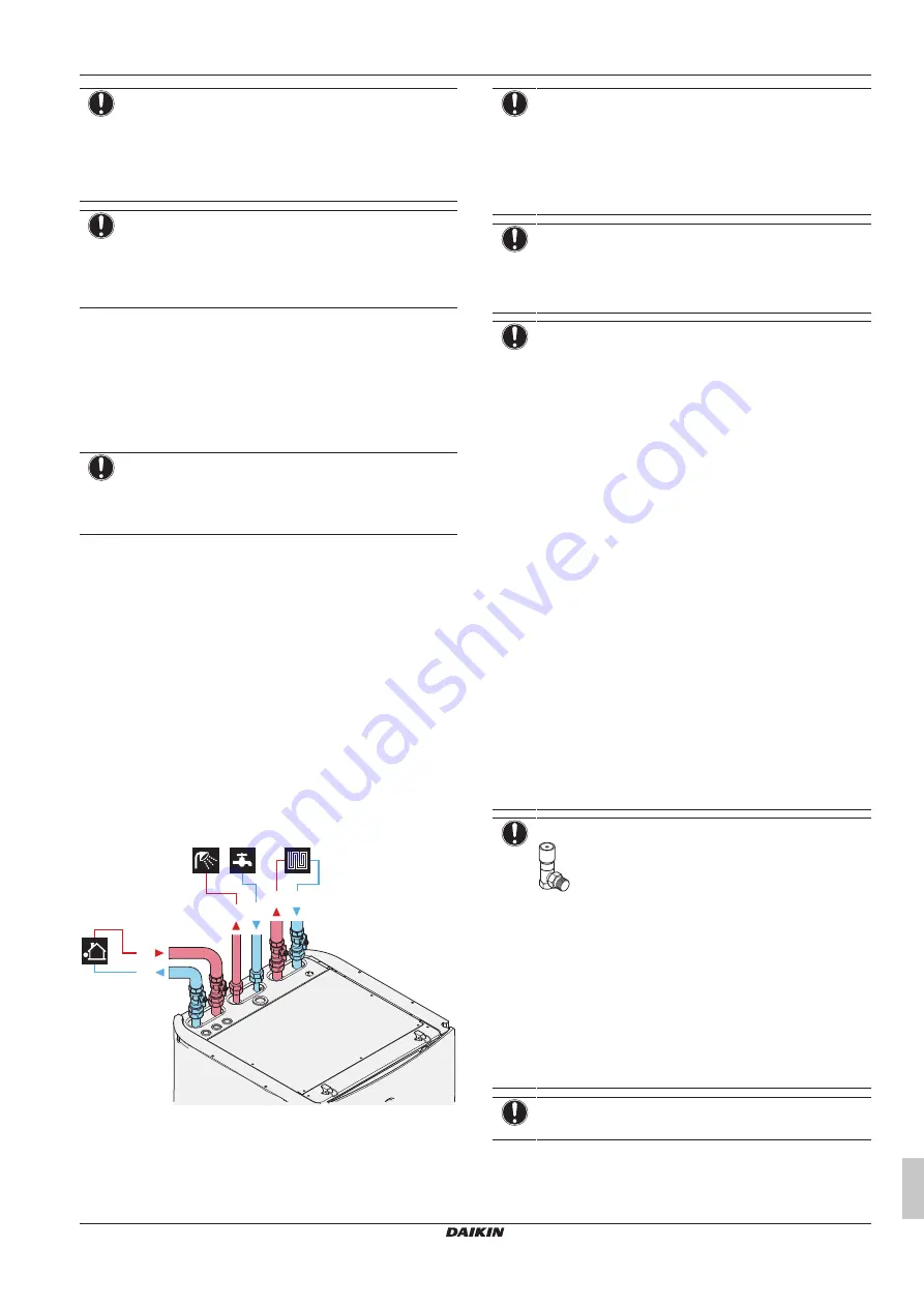 Daikin Altherma 3 H HT F ETVH16SU18E 6V Series Installation Manual Download Page 9