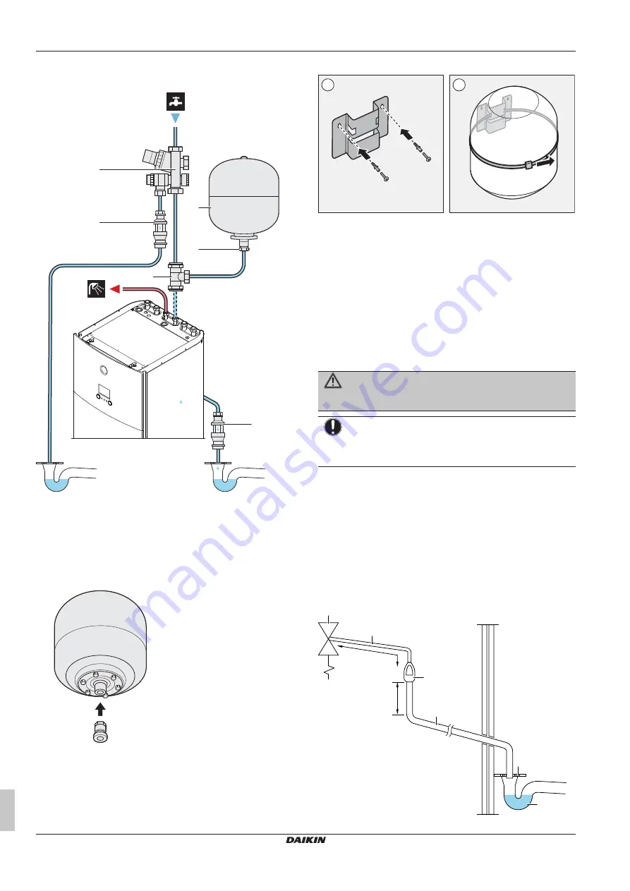 Daikin Altherma 3 H HT F ETVH16SU18E 6V Series Installation Manual Download Page 10