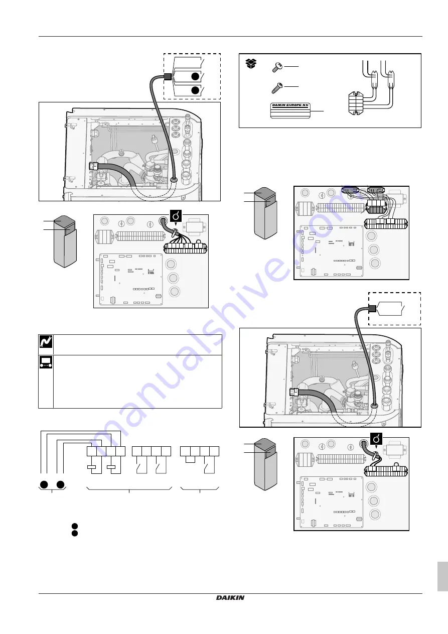 Daikin Altherma 3 H HT F ETVH16SU18E 6V Series Installation Manual Download Page 21