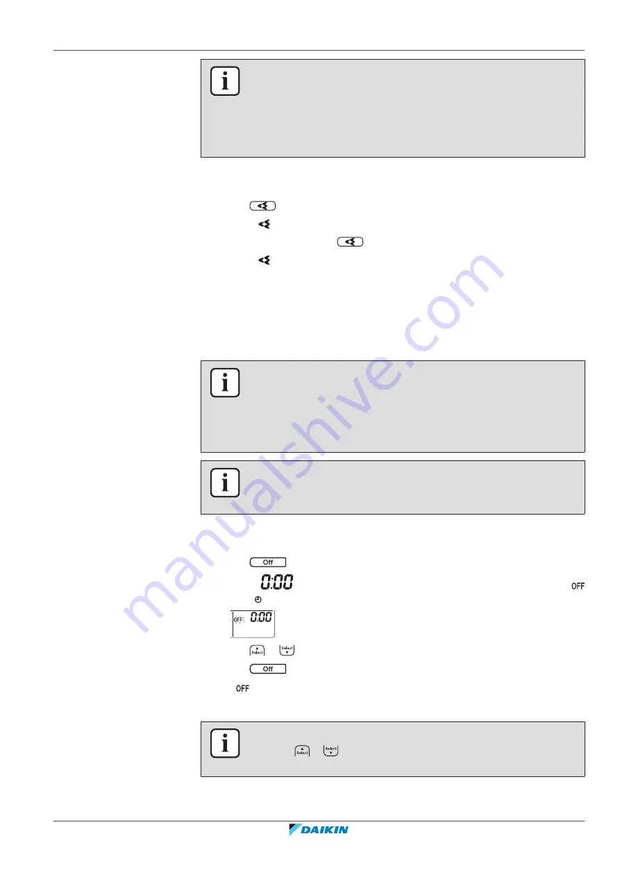 Daikin CTXA15A2V1BW User Reference Manual Download Page 27