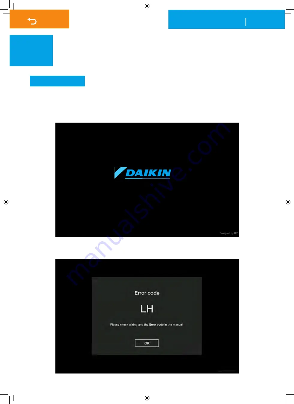 Daikin DTP401A61 Operation Manual Download Page 13