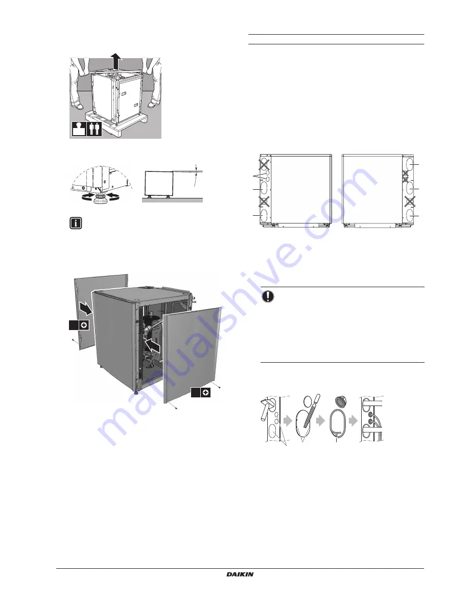 Daikin EKHVH008BB6V3 Installation Manual Download Page 15