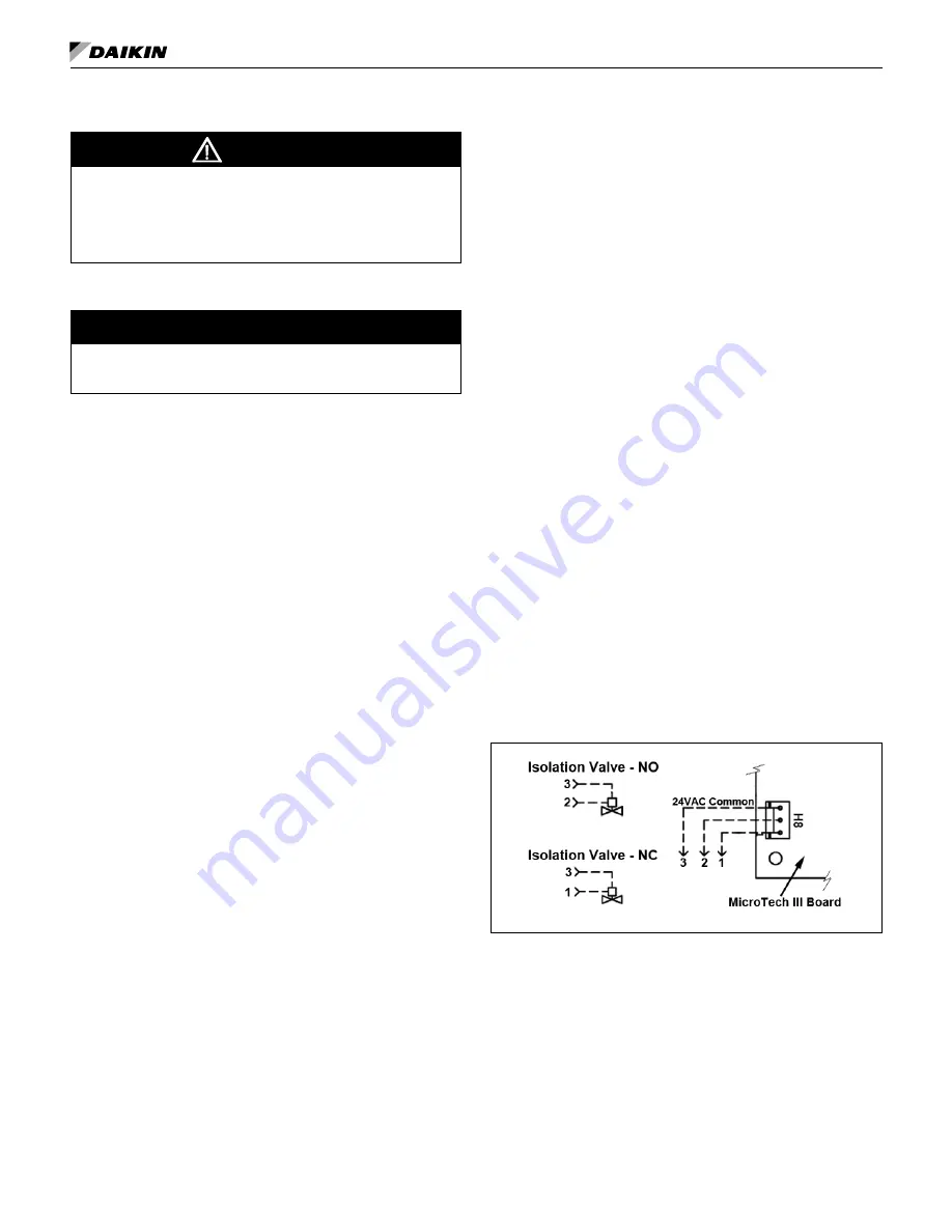 Daikin VHF Installation And Maintenance Manual Download Page 54