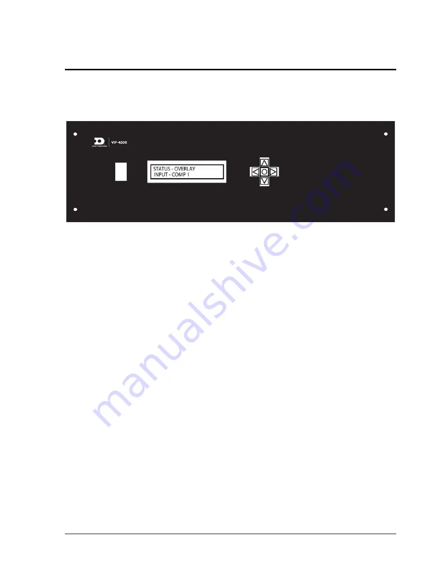 Daktronics VIP 4500 Operator'S Manual Download Page 37