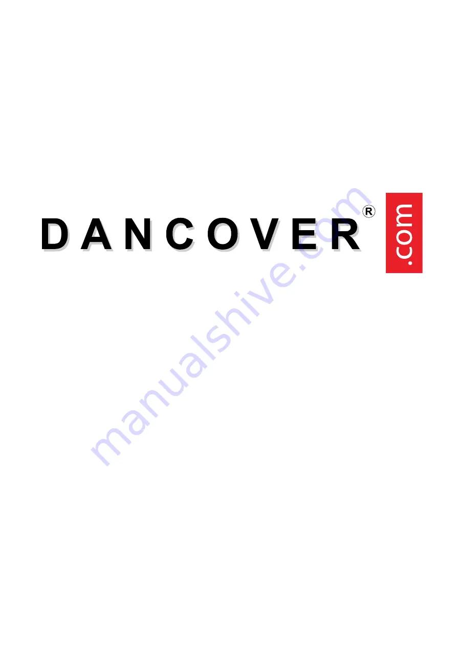 Dancover DUO Manual Download Page 1