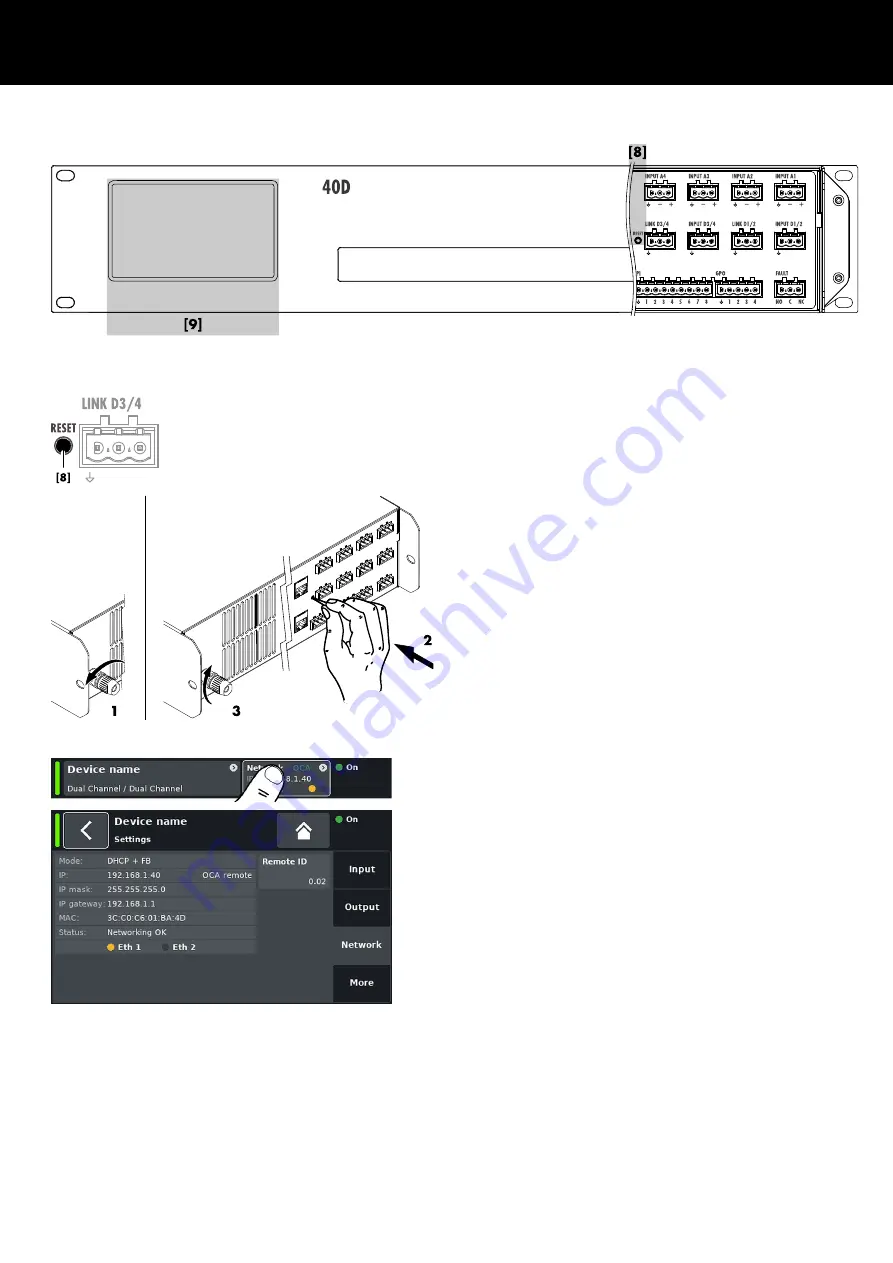 d&b audiotechnik 40D Скачать руководство пользователя страница 19