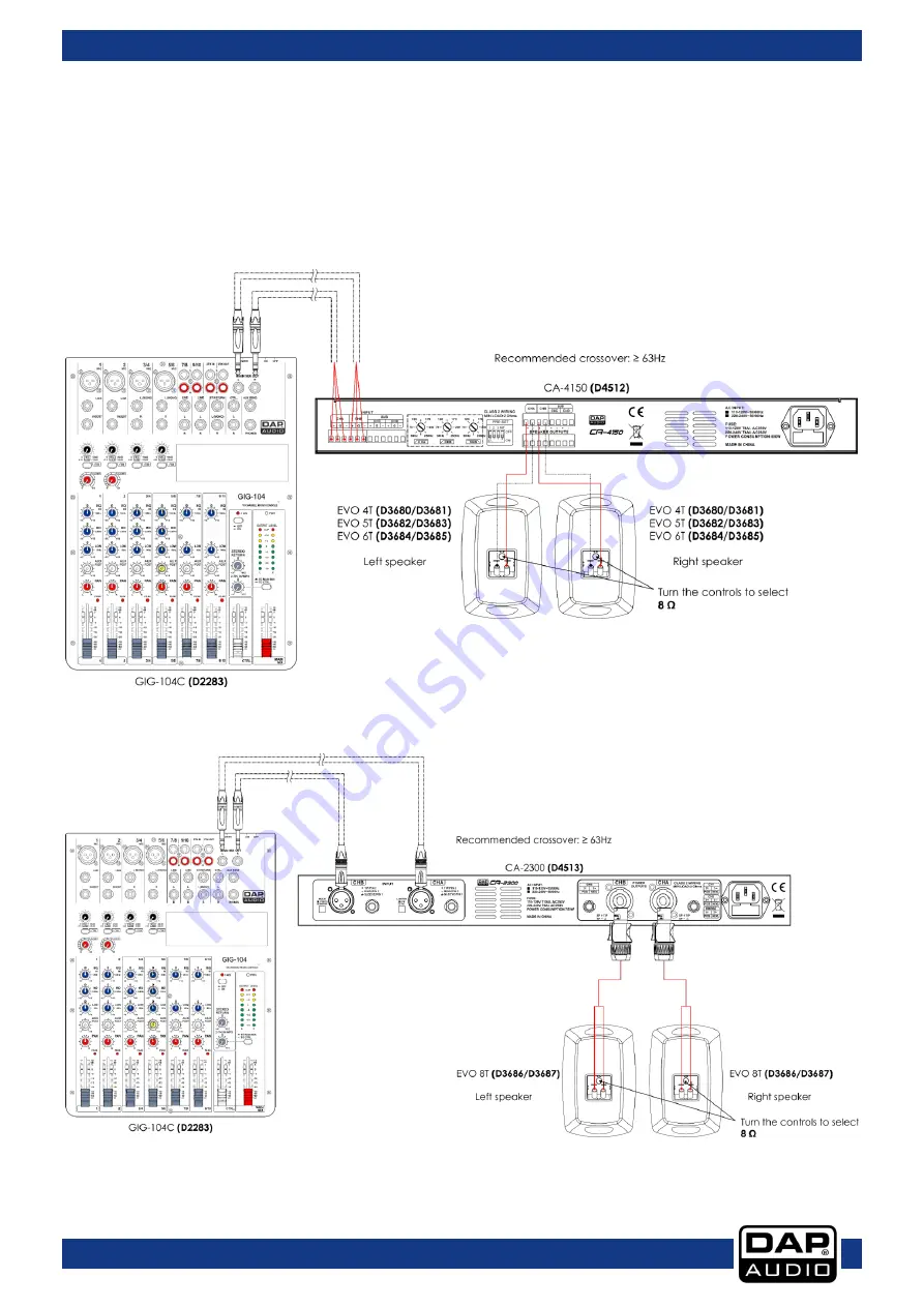 DAPAudio EVO 4T Скачать руководство пользователя страница 8