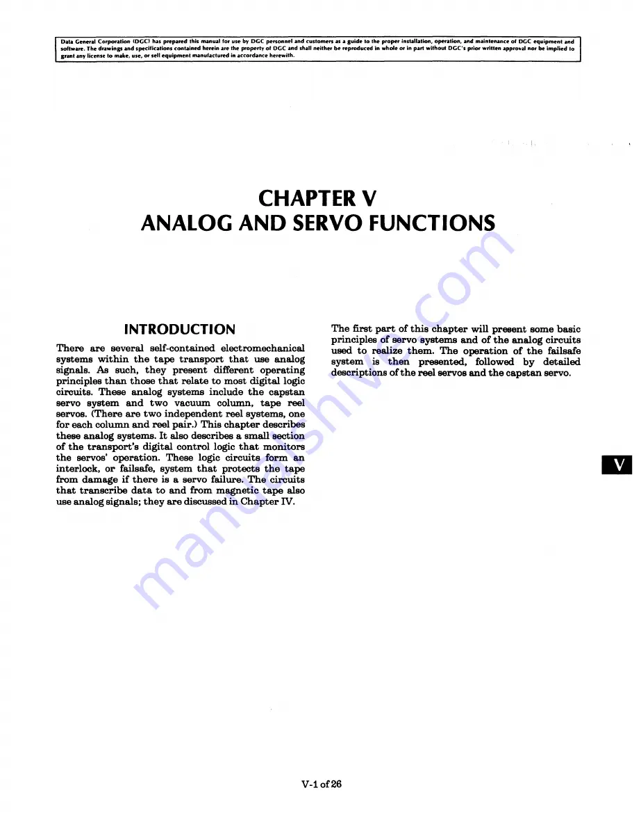 Data General 6020 Series Technical Manual Download Page 45