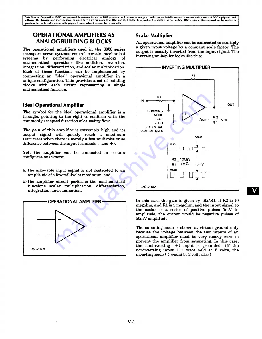 Data General 6020 Series Technical Manual Download Page 47