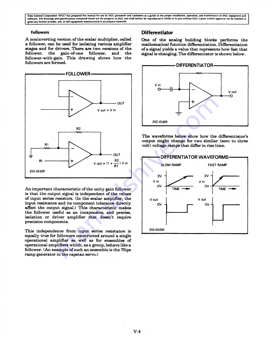 Data General 6020 Series Technical Manual Download Page 48