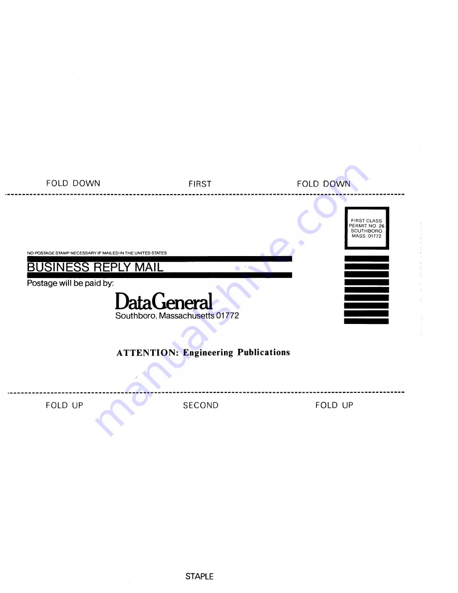 Data General 6020 Series Technical Manual Download Page 94