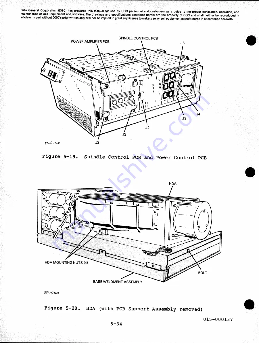 Data General 6236 Service Manual Download Page 178