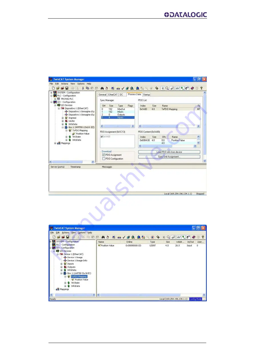 Datalogic AMT58 Series Instruction Manual Download Page 25