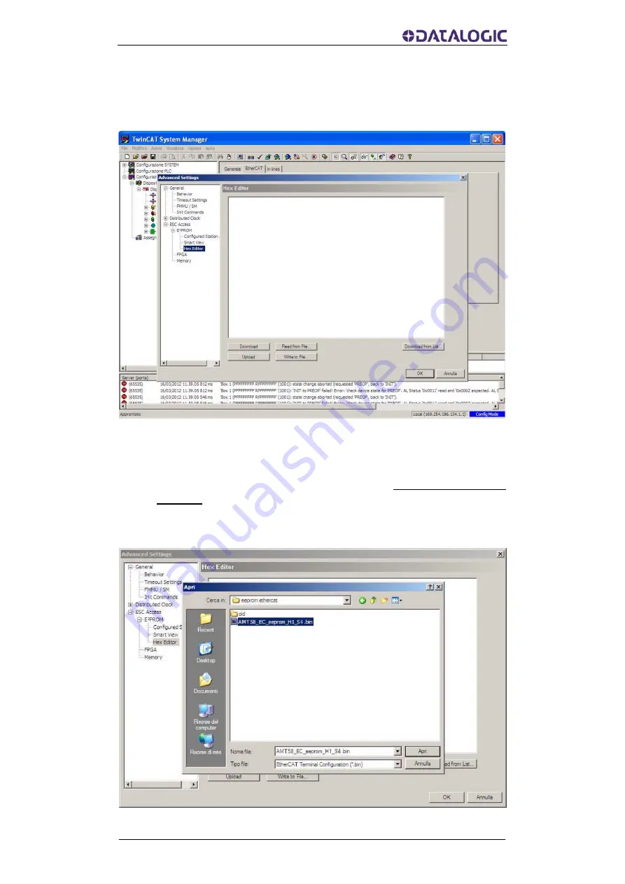 Datalogic AMT58 Series Instruction Manual Download Page 29