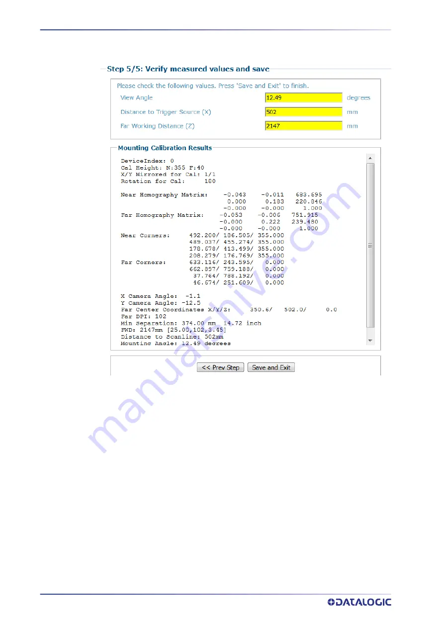 Datalogic AV500 Скачать руководство пользователя страница 300