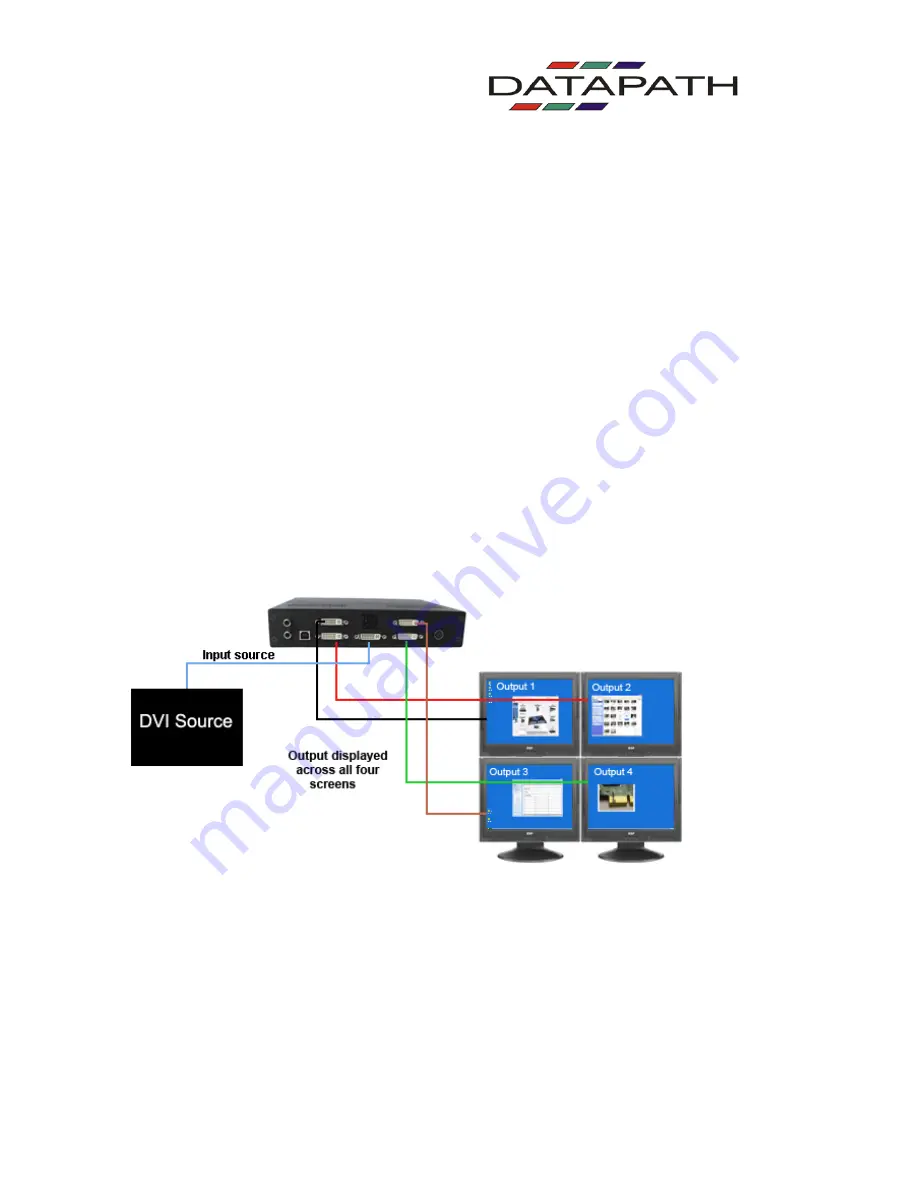 Datapath X4 User Manual Download Page 12