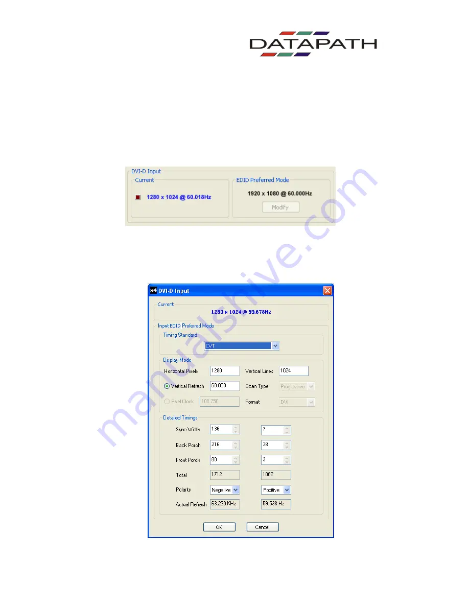 Datapath X4 User Manual Download Page 18