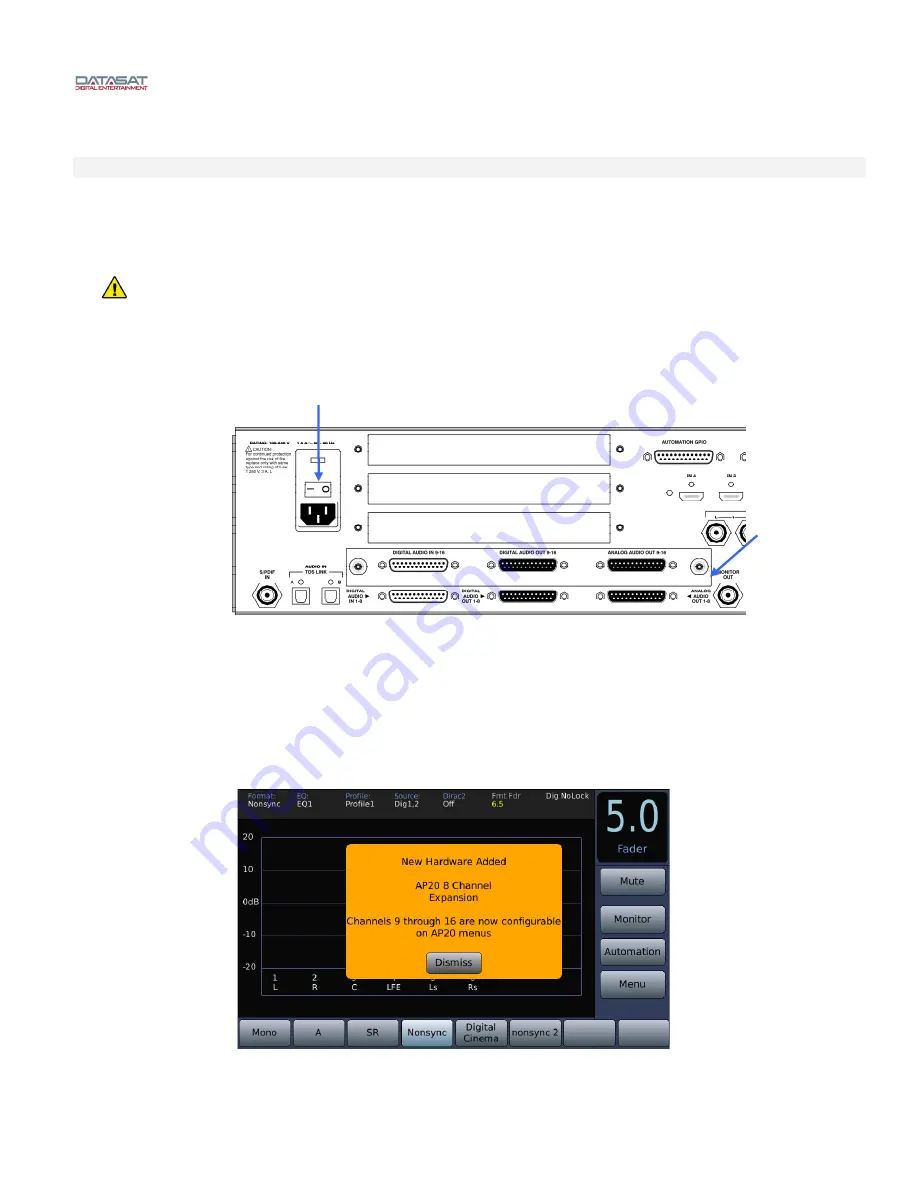 Datasat AP25 Installation And Operating Manual Download Page 139