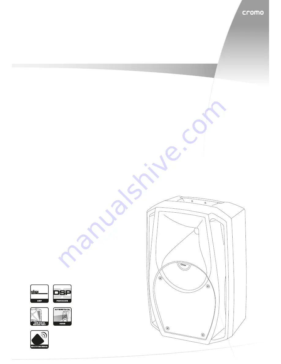 dB Technologies CROMO 8+ Brochure & Specs Download Page 2