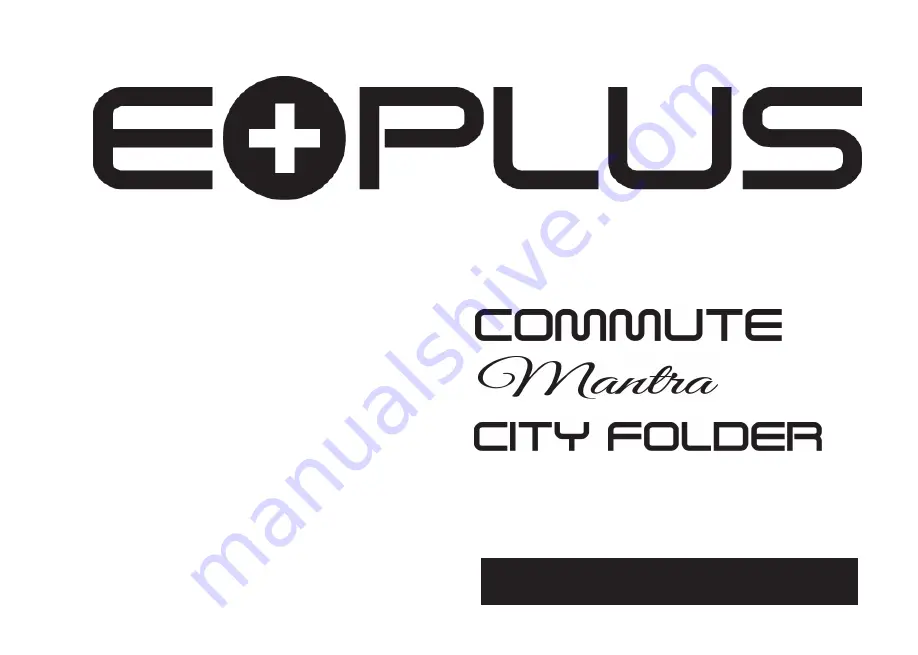 E-Plus Mantra Owner'S Manual Download Page 1