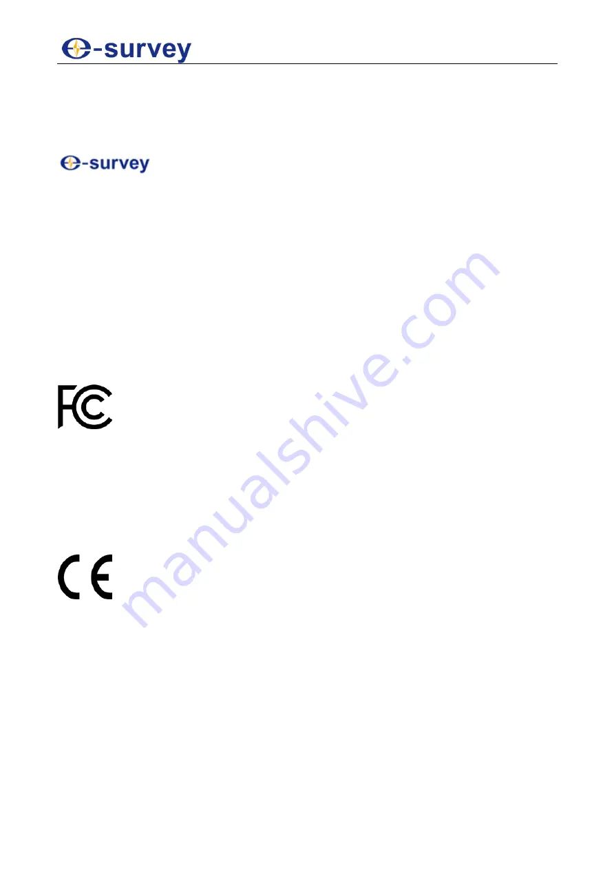 e-survey E200 User Manual Download Page 3