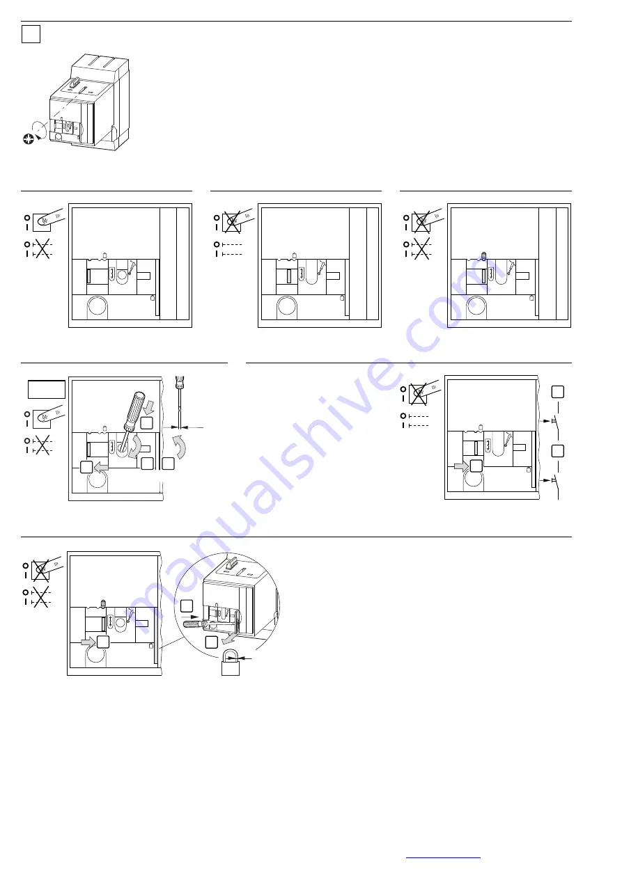 Eaton NZM2-XRD Series Instruction Leaflet Download Page 2