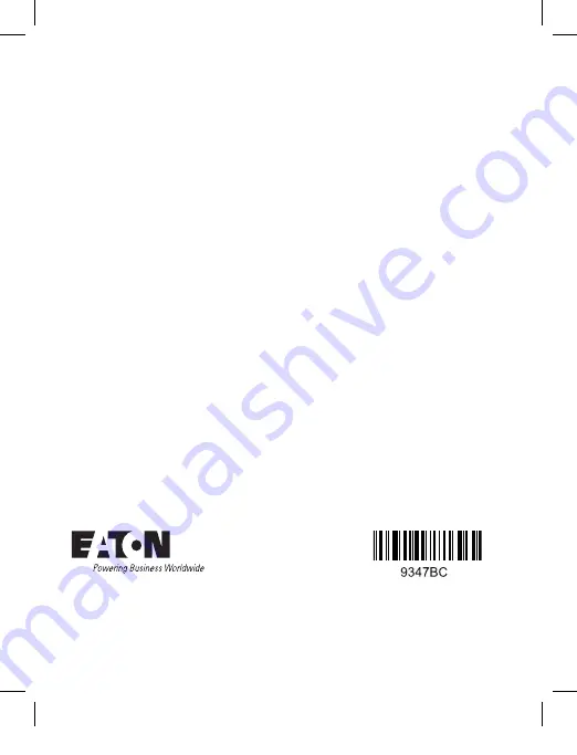 Eaton TRIPP-LITE N600H-0072-3 Manual Download Page 32