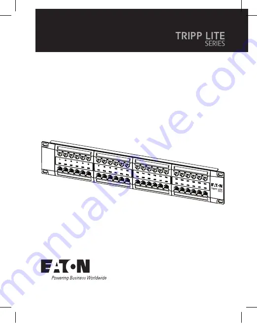 Eaton TRIPP LITE Series Скачать руководство пользователя страница 1