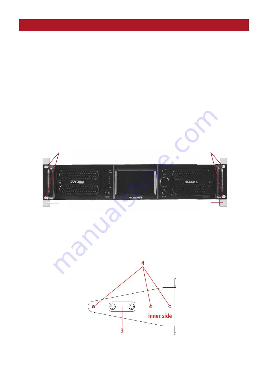 EAW UXA Series User Manual Download Page 10