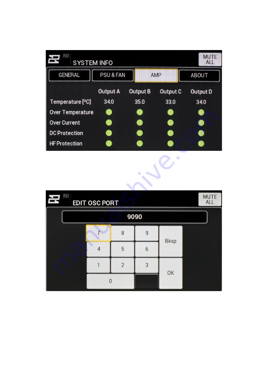 EAW UXA Series User Manual Download Page 35