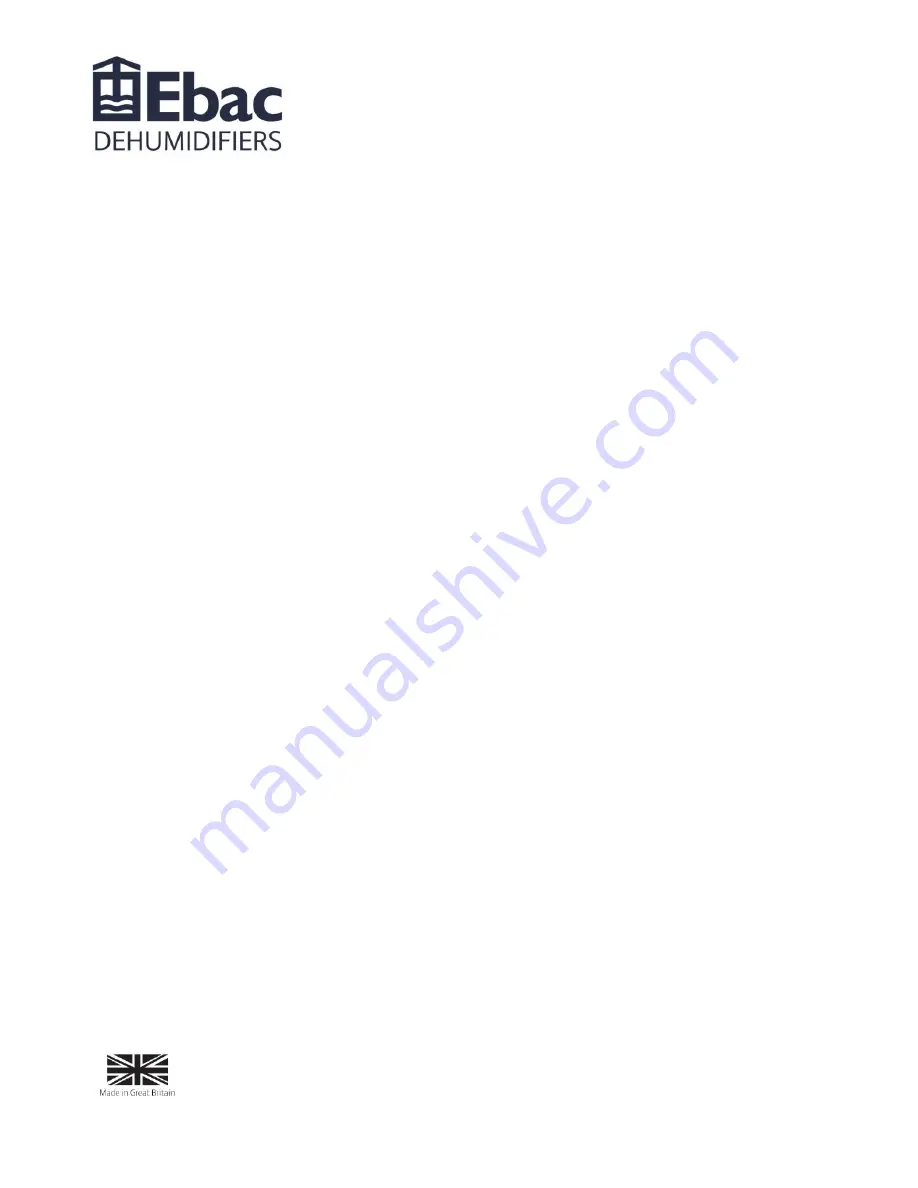 Ebac 2000 Series Manual Download Page 1