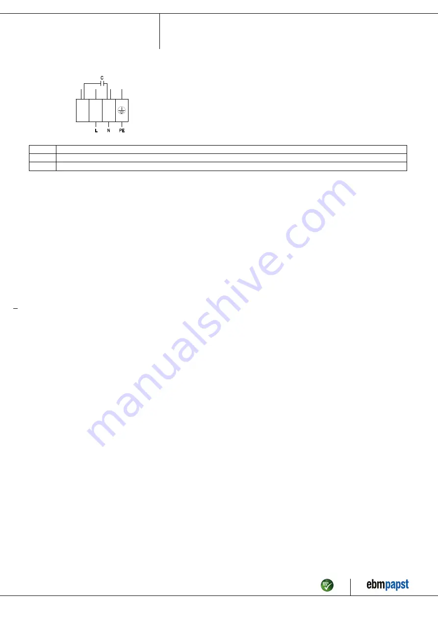 ebm-papst W2E208-BA86-51 Operating Instructions Manual Download Page 8