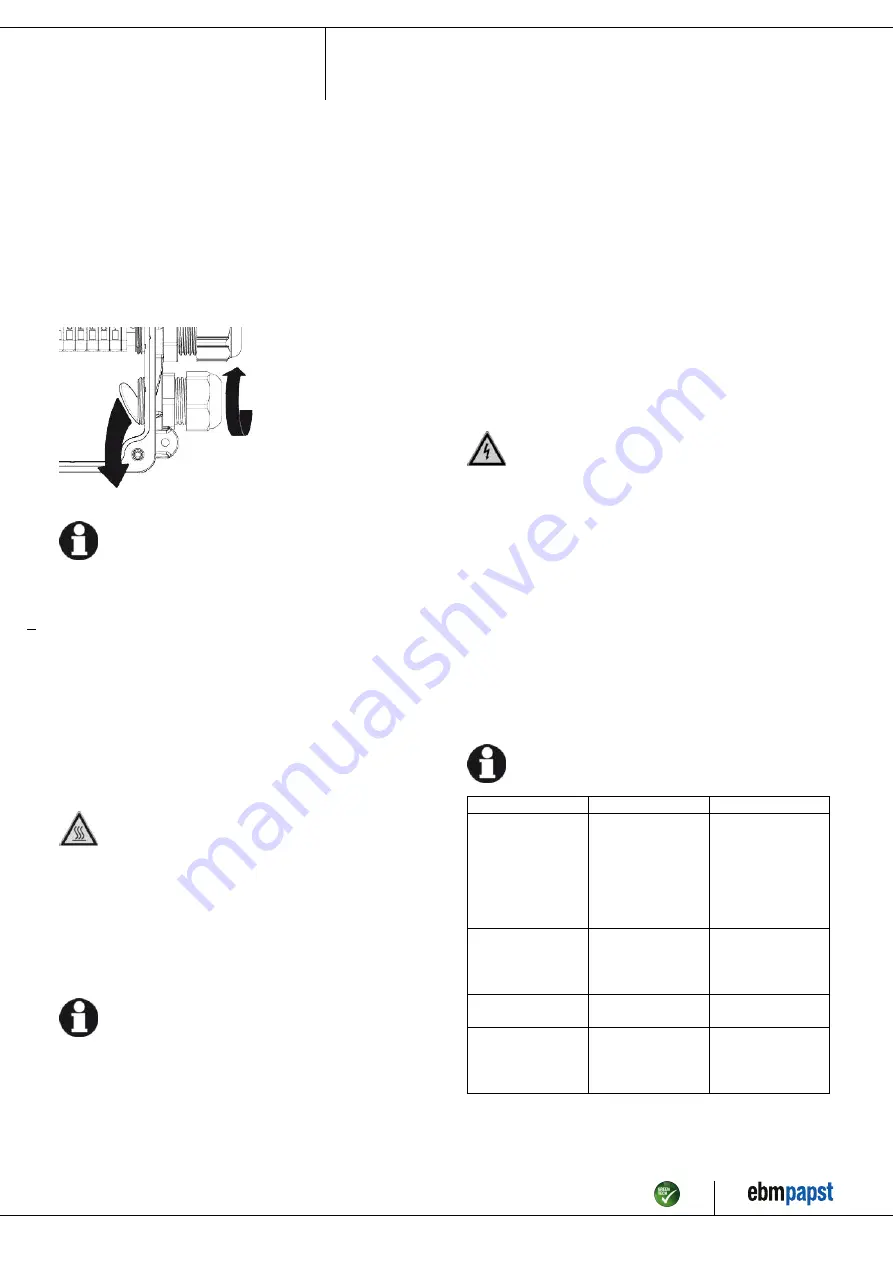 ebm-papst W6D630-KN01-11 Operating Instructions Manual Download Page 11