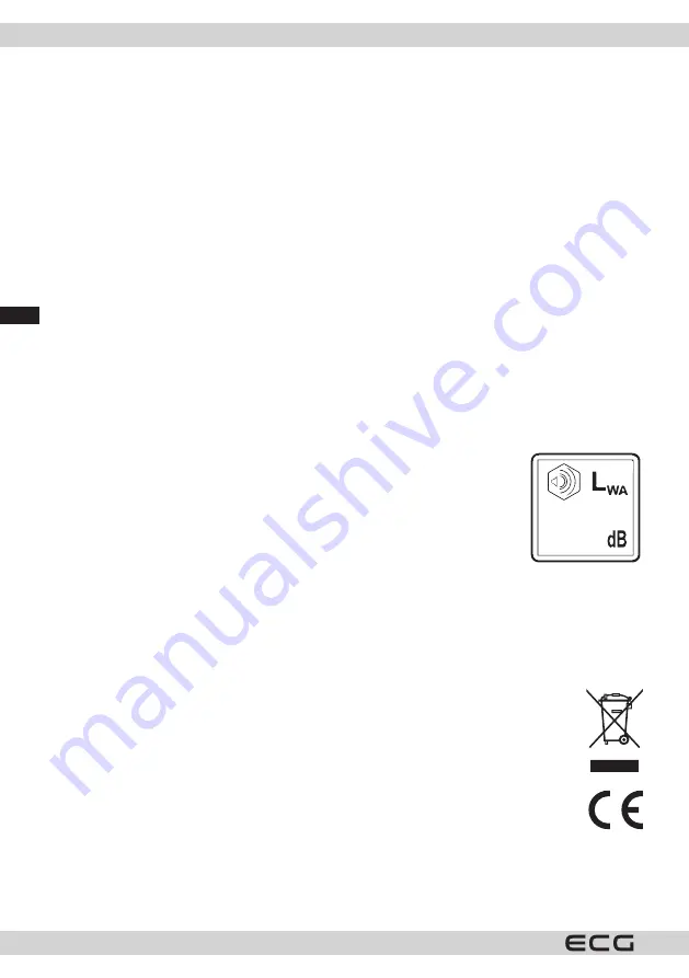 ECG ETH 3501B Instruction Manual Download Page 50