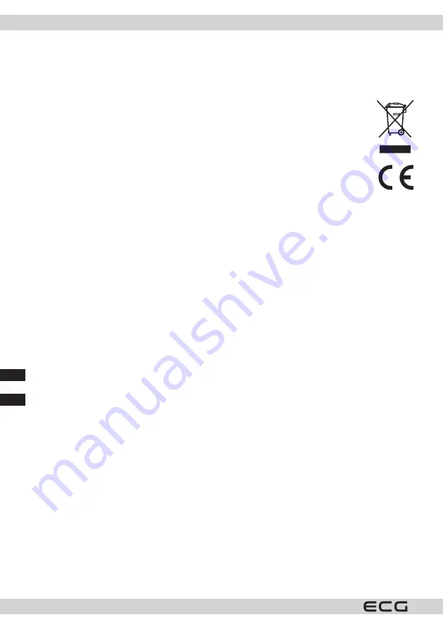 ECG ETH 3501B Instruction Manual Download Page 106