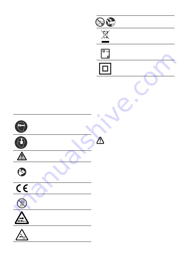 Echo ACS-2400 Operating Instructions Manual Download Page 62