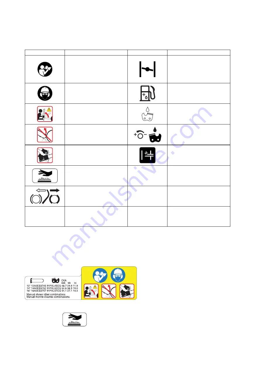 Echo CS-355T-14 Operator'S Manual Download Page 6