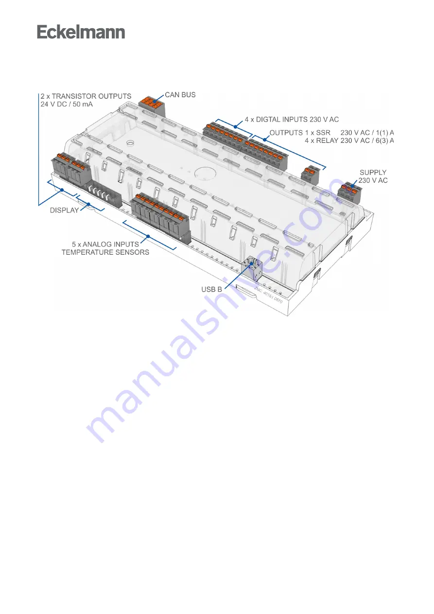 ECKELMANN Case Controller UA 4 E Series Скачать руководство пользователя страница 158