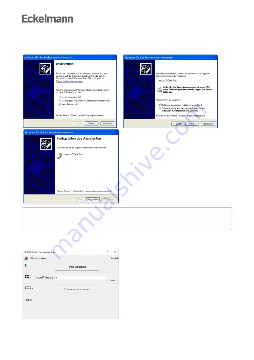 ECKELMANN UA 400 Operating	 Instruction Download Page 103