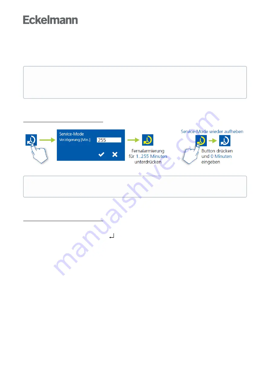 ECKELMANN UA 400 Operating	 Instruction Download Page 138